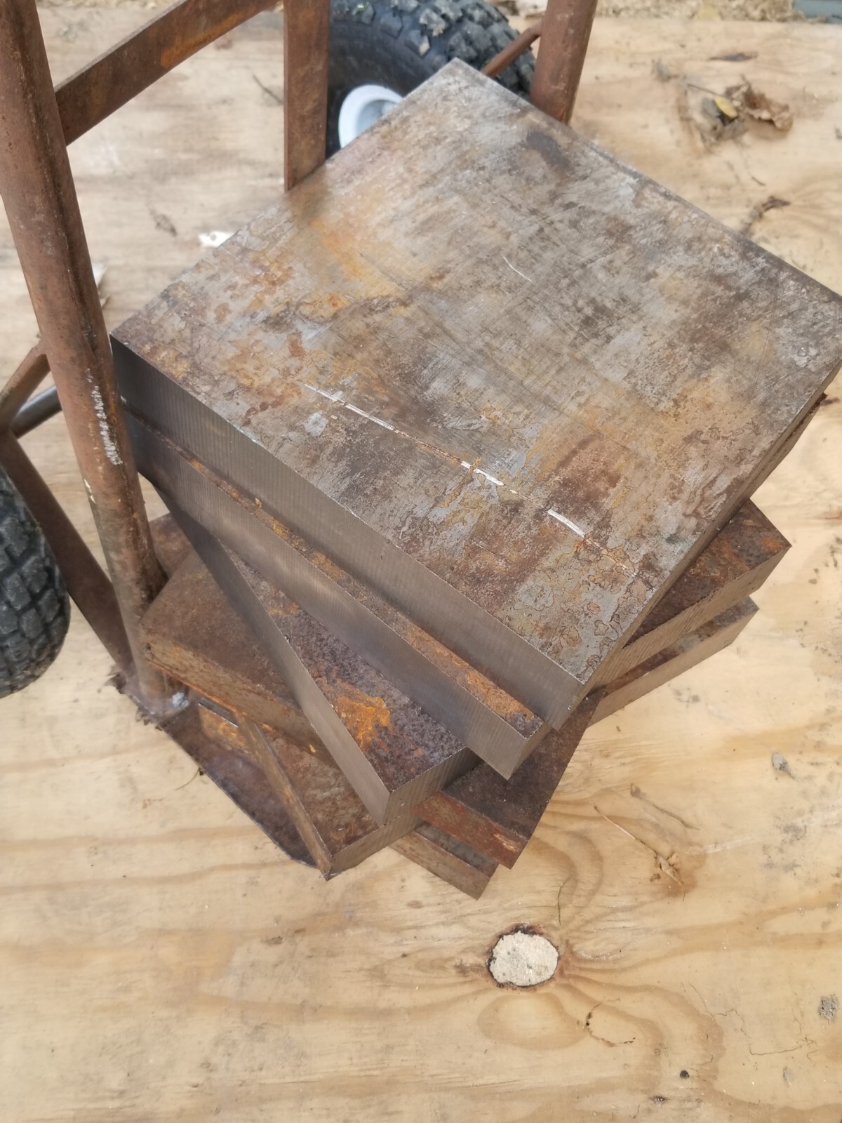 (1) 10″ x 10″ x 2″ Cold Finished Flat Bar 1018