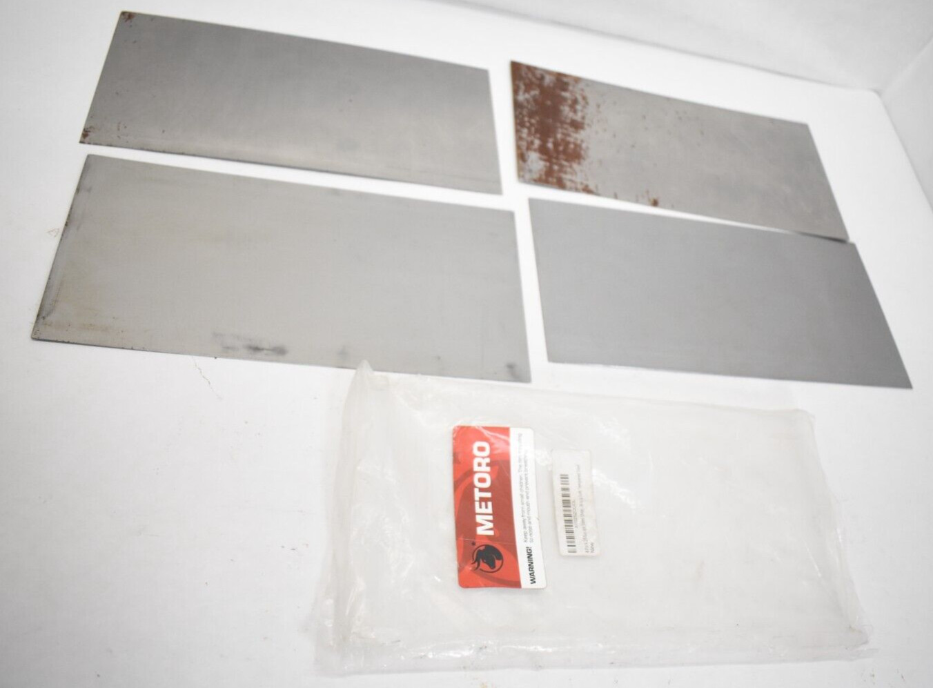 Metoro 20 Gauge Steel Sheets Soft Tempered Steel 4 Pack Steel Sheet Metal