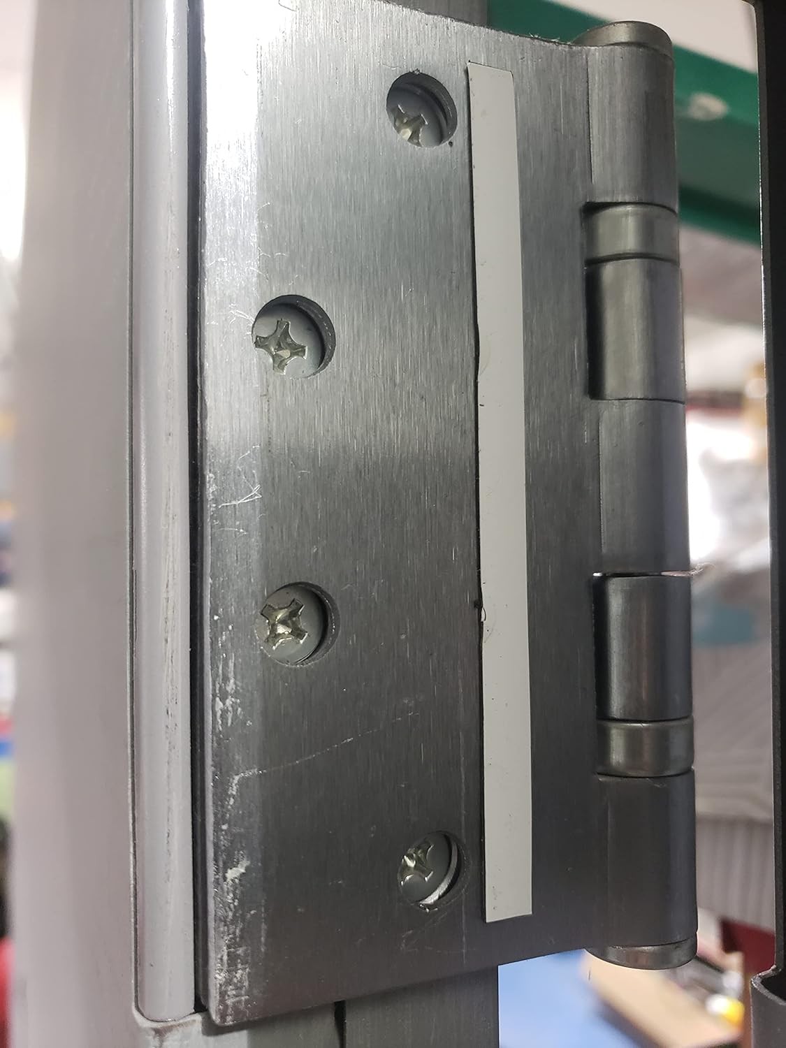 Magnetic Hinge Shims for Commercial Adjustments Door Black/white