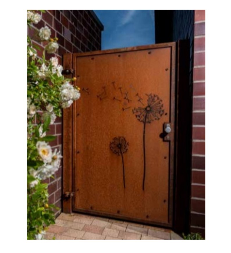 Steel Sheet Corten Steel Corten-Steel Steel Sheet 10x10cm (100x100mm) 2mm