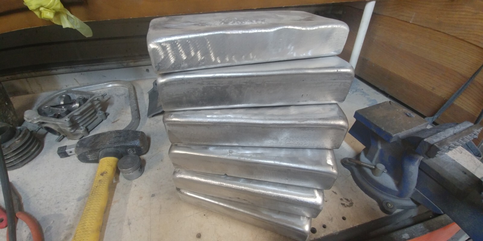 5lbs Aluminum ingots