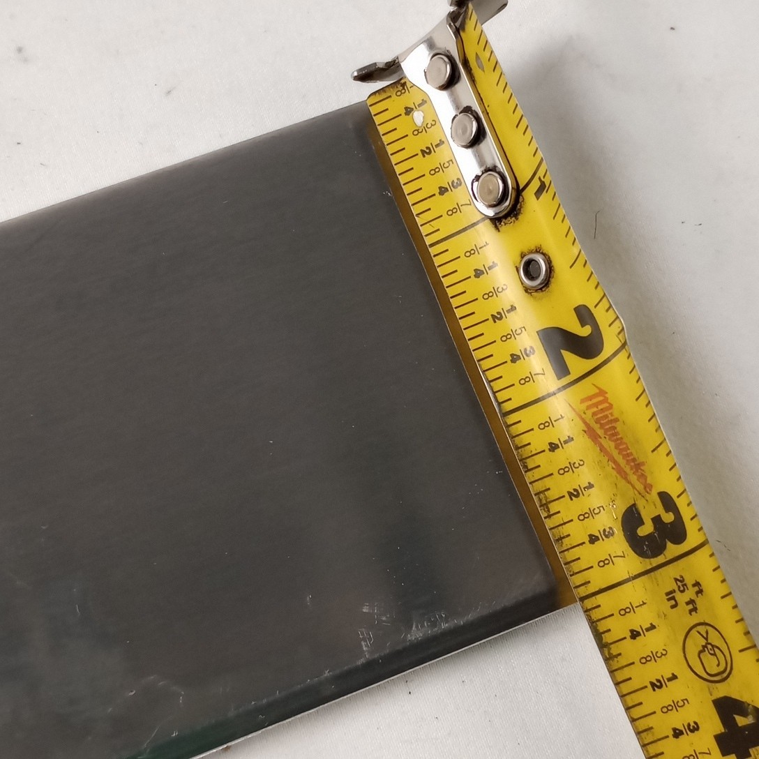 (2) 1/4″ x 3″ Aluminum Flat Bar, 6061 Plate, 6 Inch Length, Mill Stock, 0.25″