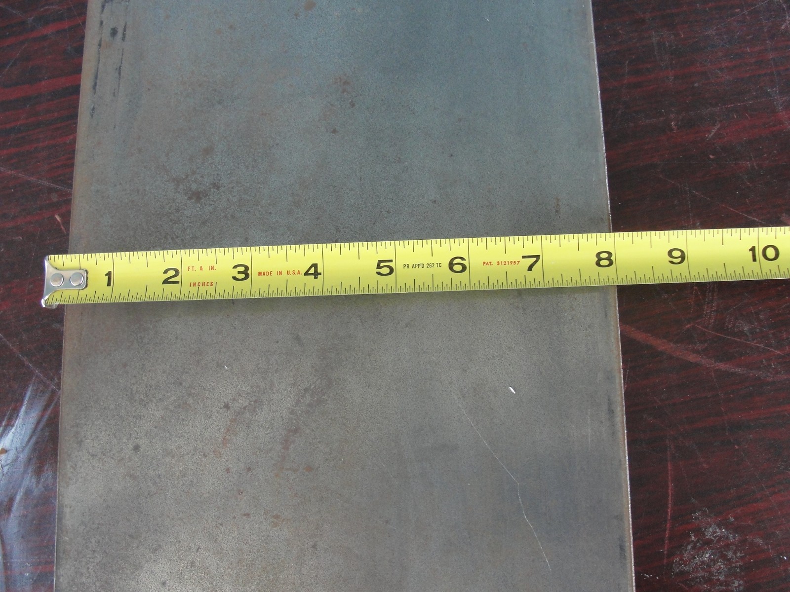1/2″ x 8″ x 15 1/2″ 1018 Steel Flat Bar, Cold Finished CRS