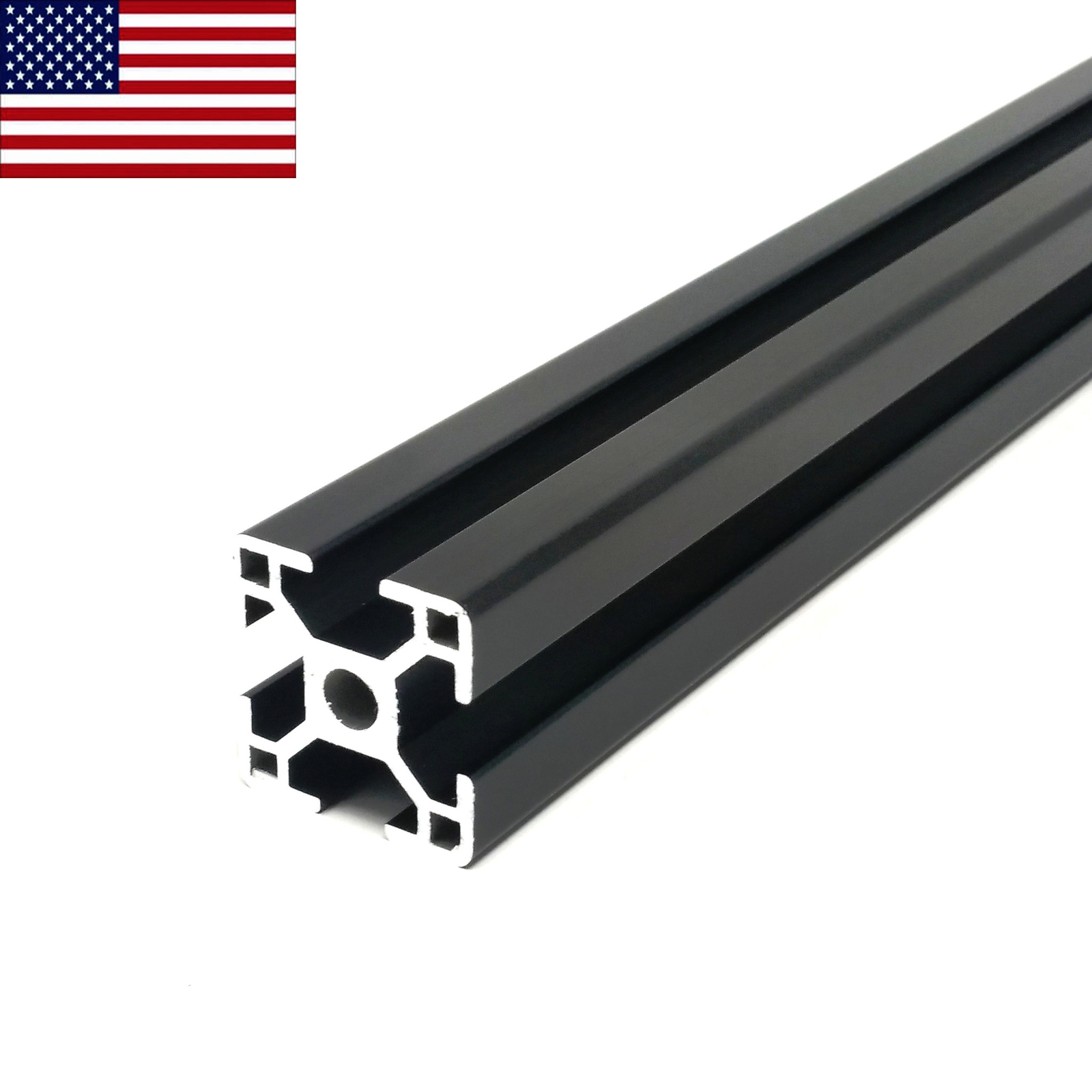 Black 3030 30mmx30mm Aluminum T-Slot Aluminum Extrusion – 600 mm CNC 3D Printer