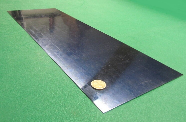 1095 Annealed Spring Steel Shim .020″ Thick x 8.0″ Width x 24″ Length