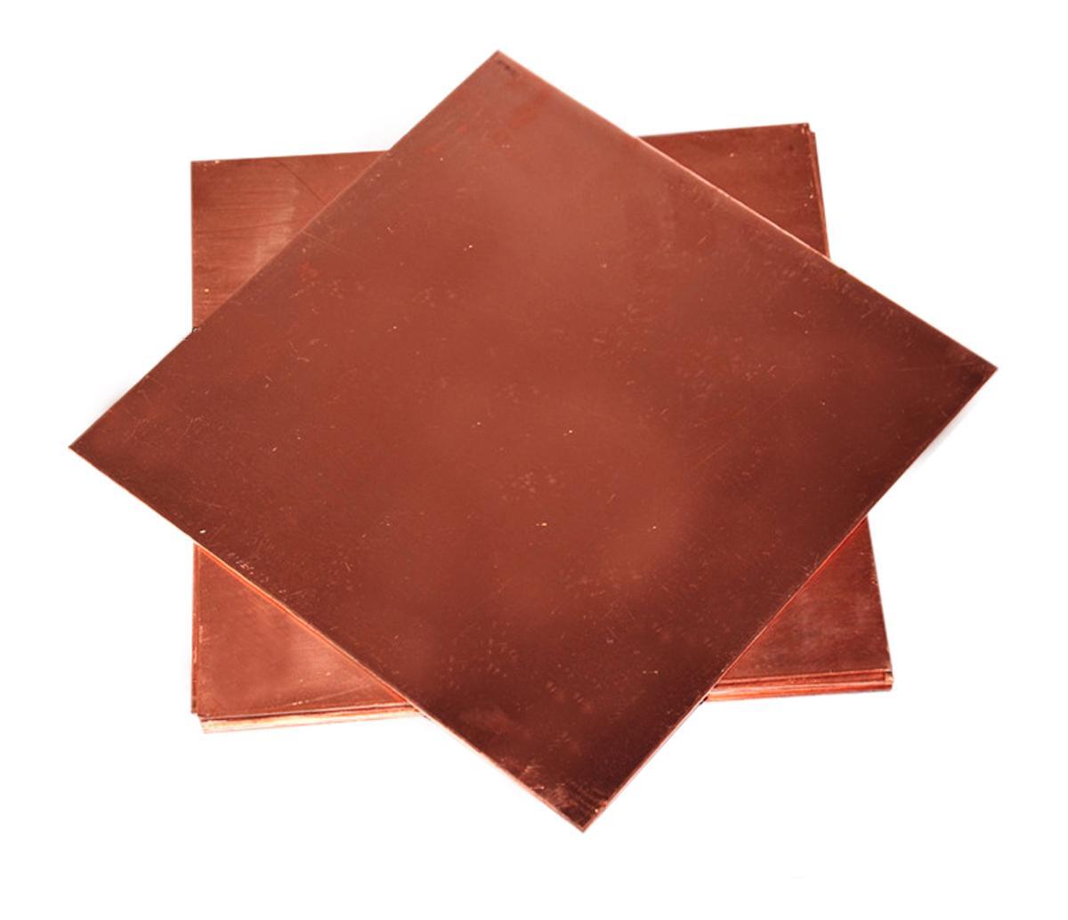 US Stock 1mm x 100mm x 150mm 99.9% Pure Copper Cu Metal Sheet Plate