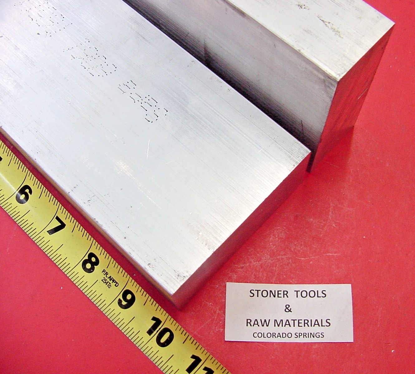 2 Pieces 1-1/2″x 3-1/2″ ALUMINUM 6061 FLAT BAR 10″ long Solid Extruded Stock New