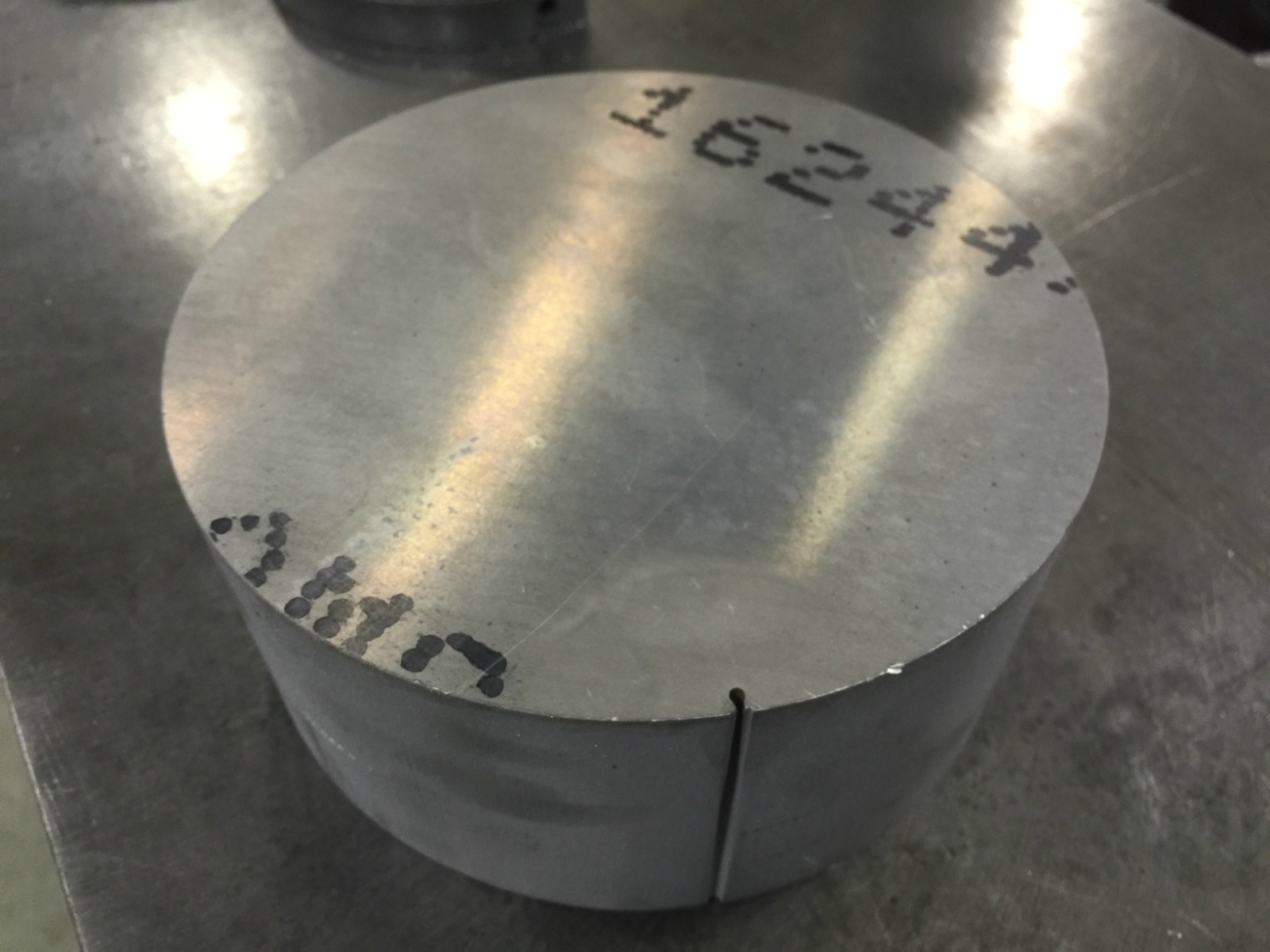 6.5”DIA x 3” 7075 Aluminum