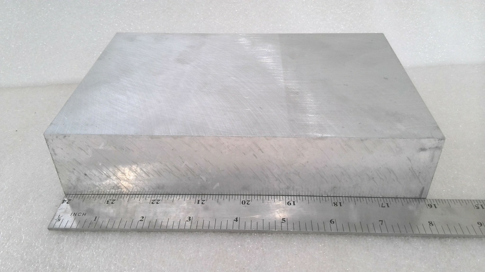 8-1/16″ X 1-3/4″ X 5-1/4″ ALUMINUM BLOCK BAR STOCK, UNBRANDED