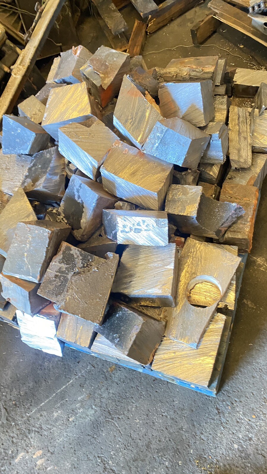 Pure Soft Lead GRADE A block counter weight Scrap Sinker Bullet Casting Mold