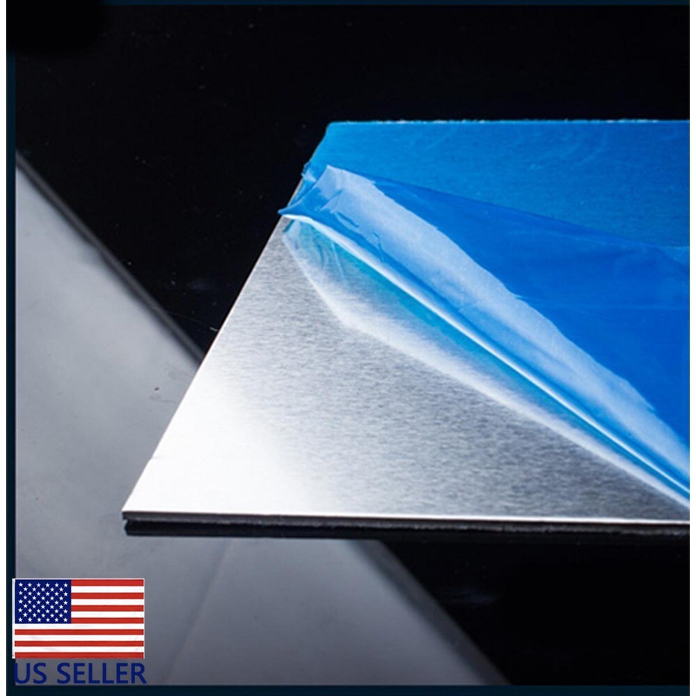 1PC NEW 1mm x 200mm x 200mm 7075T651 Aluminum Sheet Metal Plate