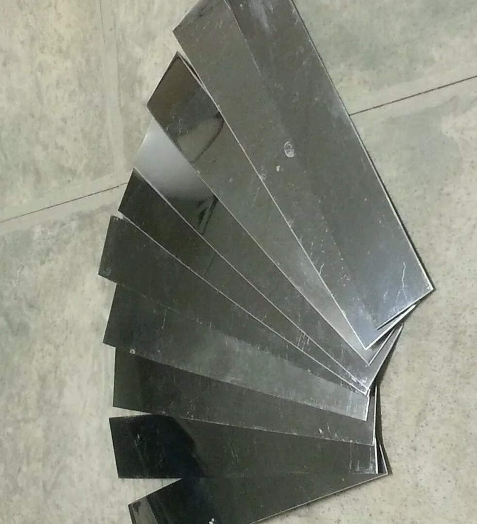 Custom shim stock order the size you need stainless steel blue tempered copper