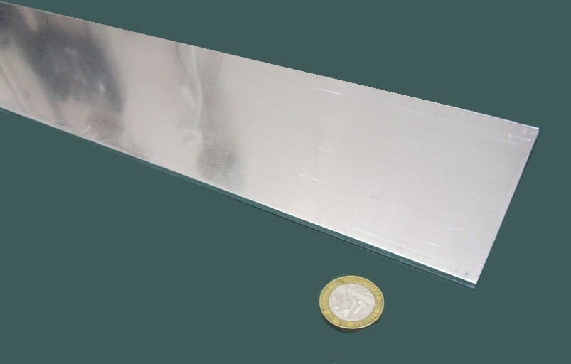 1100 Aluminum Bar Softened (O) .063″ (1/16″) Thick x 4.0″ Wide x 24″ Long