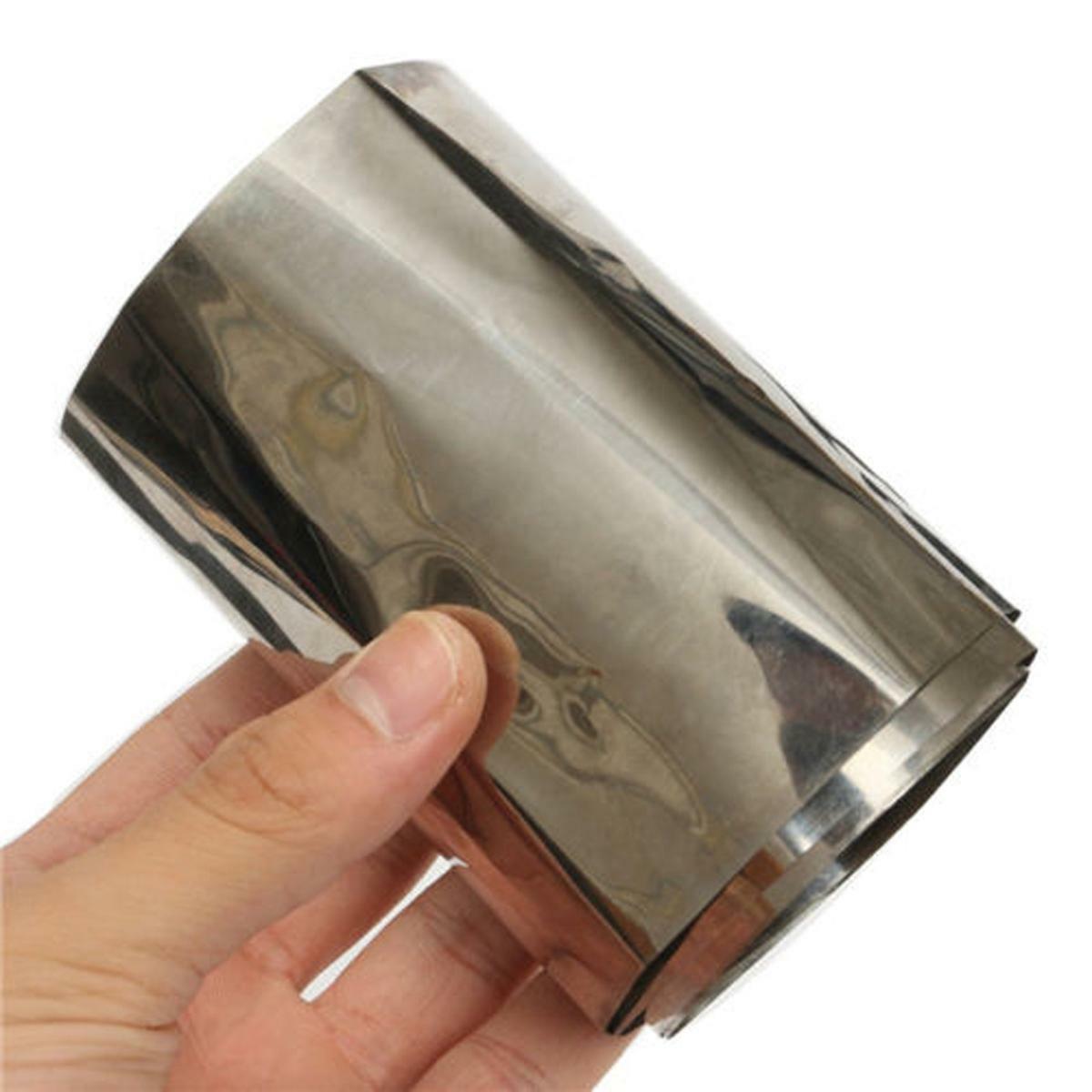 US Stock 0.2mm x 100mm x 1000mm 99.995% Pure Iron Foil Fe Thin Sheet