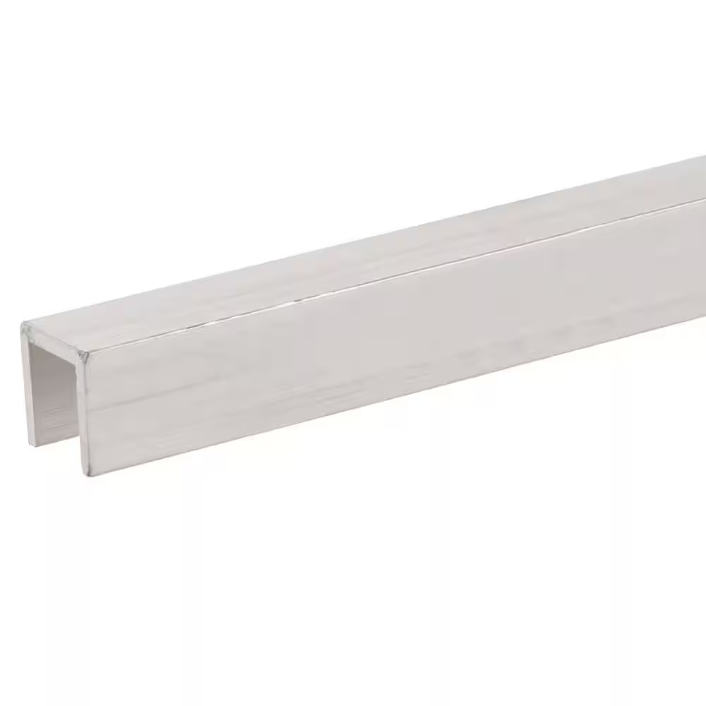 3/8 In. Wide (Inside) X 8 Ft. Aluminum Trim Channel