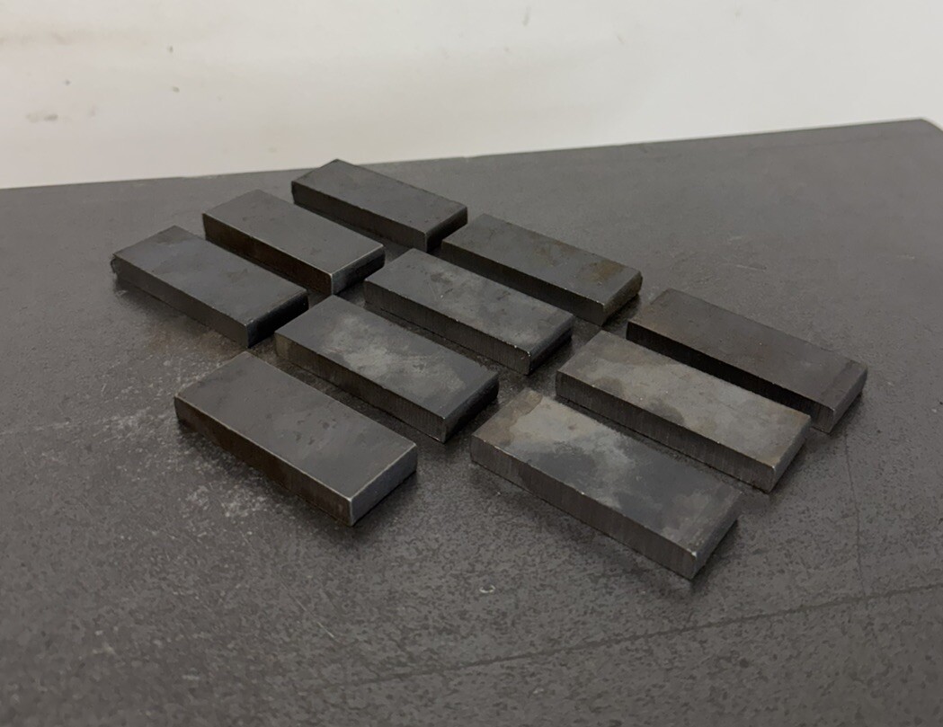 3/8″ Steel Plate 1″ x 2-3/4″ Flat Bar A36, 10 PIECES