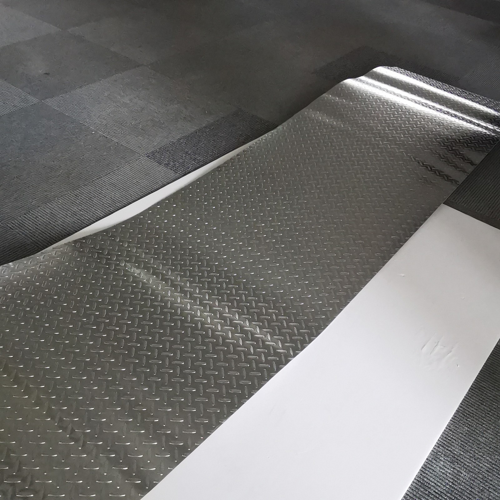 24″ x 120″ Aluminum Diamond Plate 0.04in Thick Sheet Embossed Trailer RV 3003