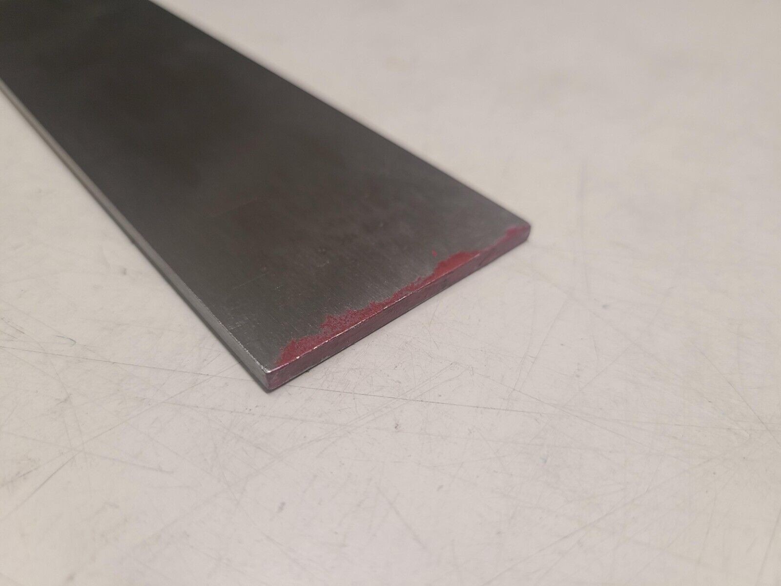 A2 Tool Steel 1/8″ x 2″, 36″ long bar, Knife Making Stock, Billet