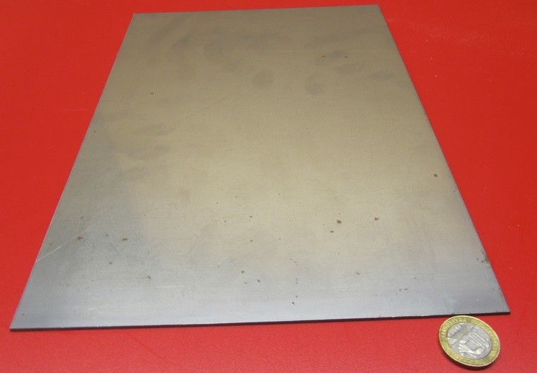 Spring Steel Annealed Sheet (3/32″) 0.093″ Thick x 8.0″ Wide x 12″ Length