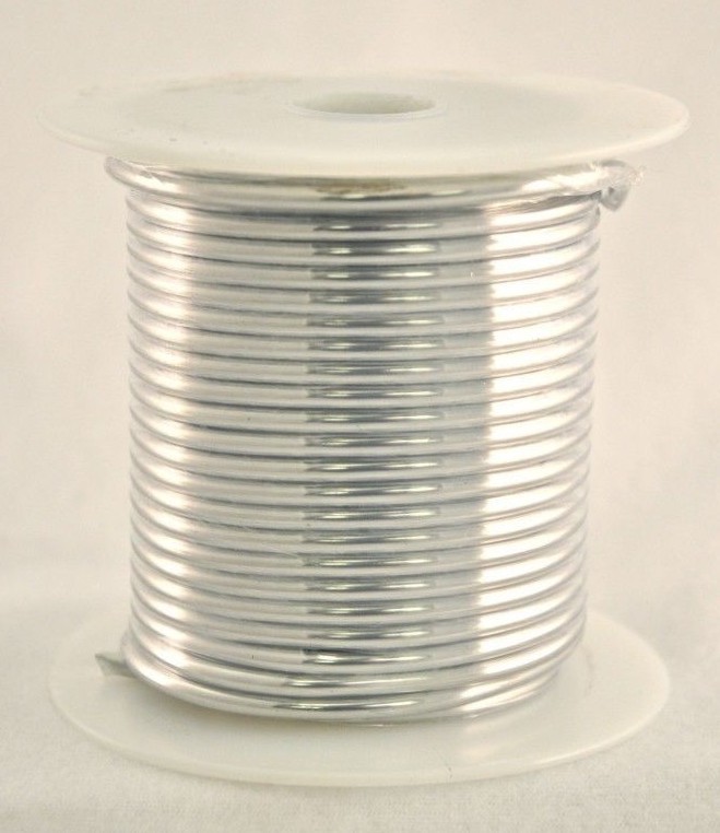 Aluminum Armature Wire 12 AWG 1 LB Spool (171 Feet) Diameter 0.086