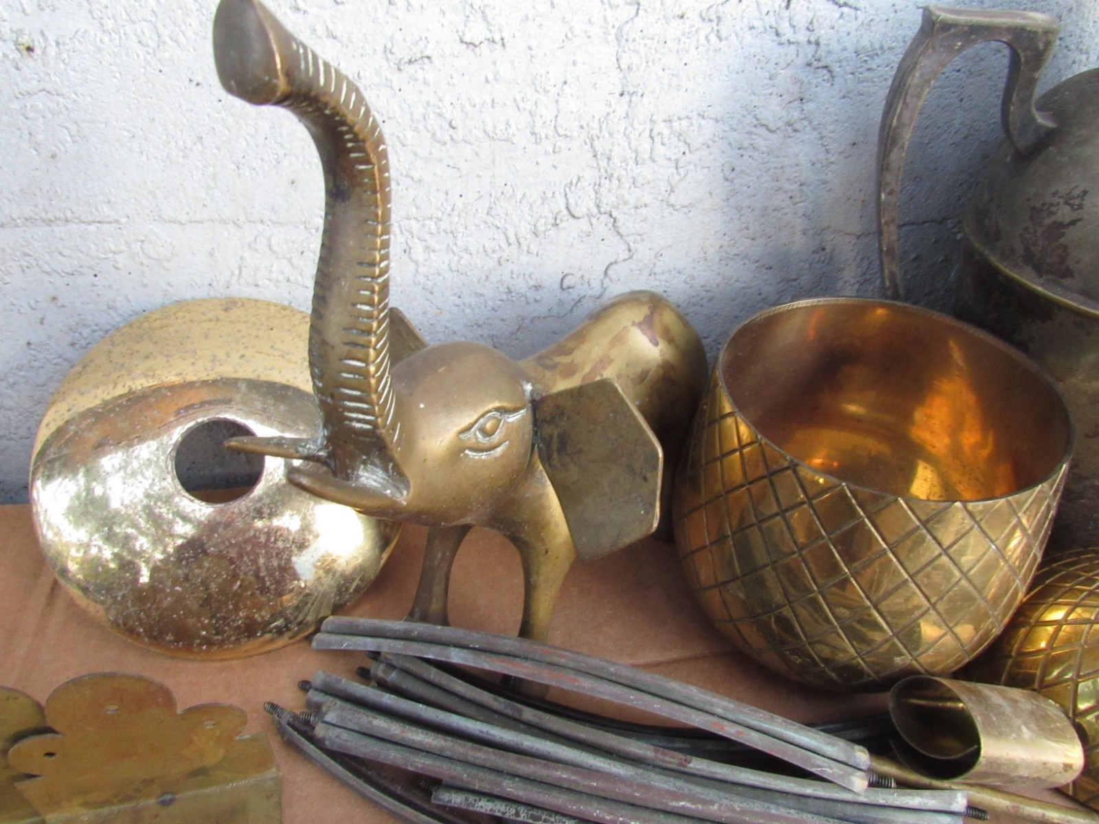 Scrap Brass 26 LBS Metal Recovery CASTING SCULPTURE ABSTRACT Recovery Recycle