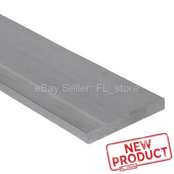 Steel Flat Bar Stock 1/8″ x 2″ x 6 Feet Rectangular Unpolished 1018 Alloy NEW