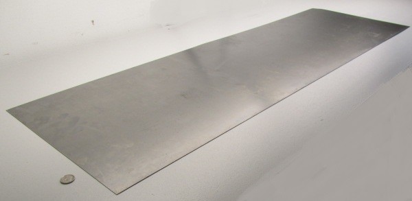 Spring Steel Annealed Sheet 0.025″ Thick x 15.0″ Wide x 48″ Length