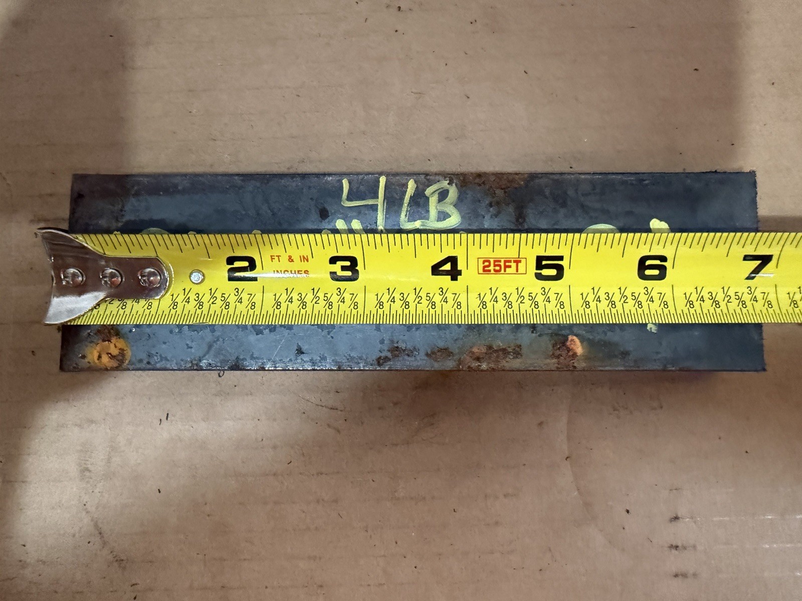 1″ x 2″ x 6 3/4” 1044 HR Steel Flat Bar | Rectangular 1044 Hot Rolled Flat