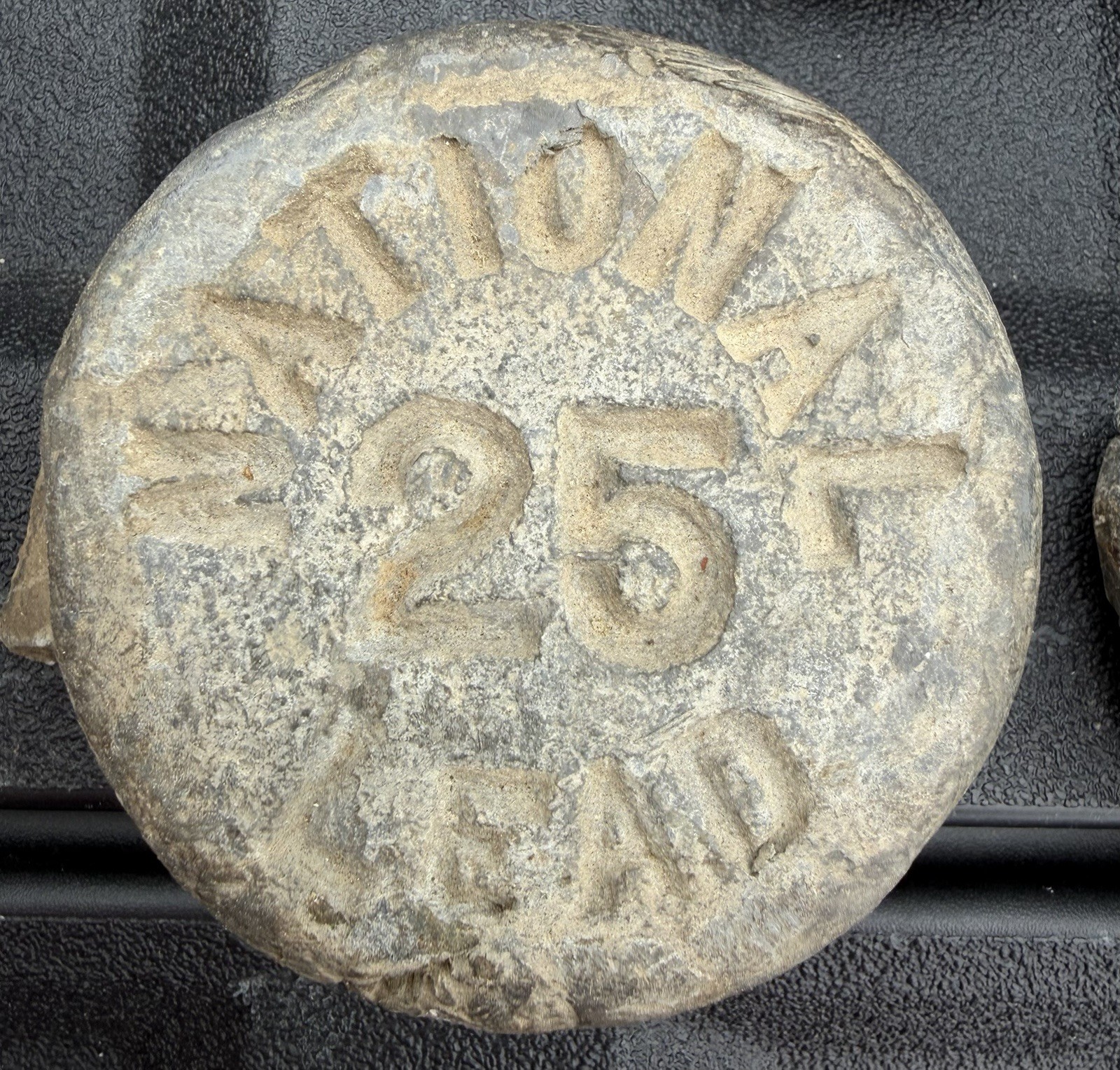 15+ lbs NATIONAL LEAD round INGOT BARS #25