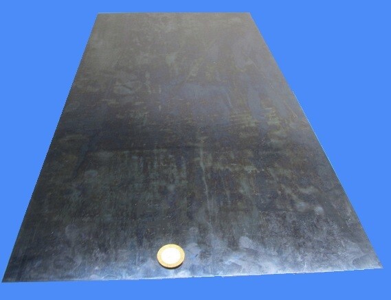 1095 Hard Blue Tempered Spring Steel Shim .042″ x 12.375″ x 24″ Length