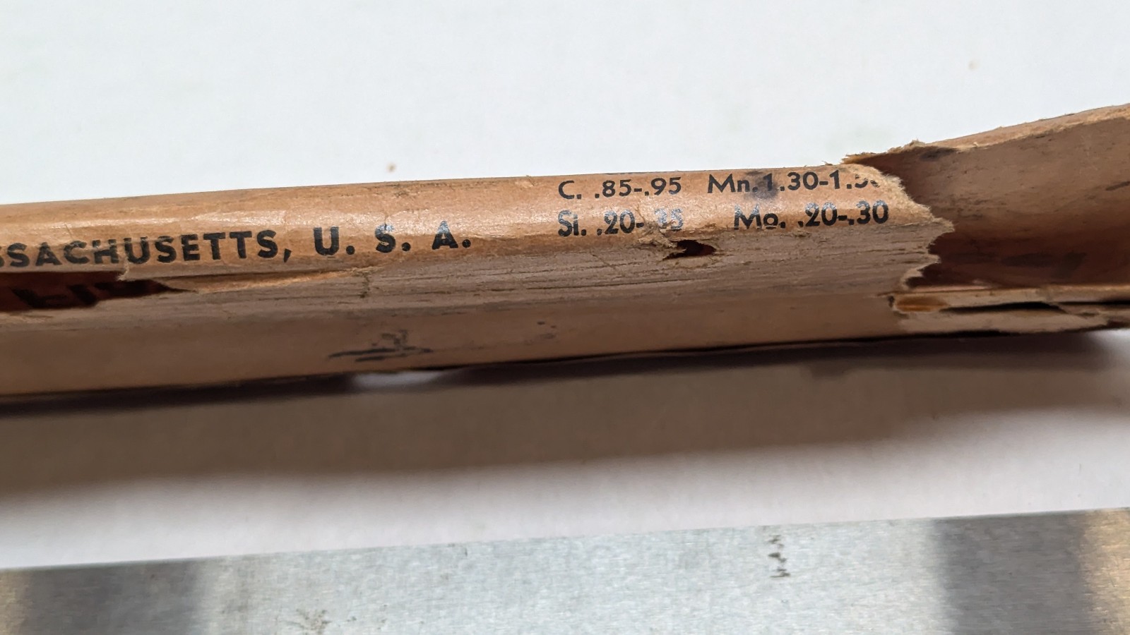 Simonds Red Streak O2-Type Oil Hardening Ground Tool Steel 5/16 x 3 x 18 NOS USA