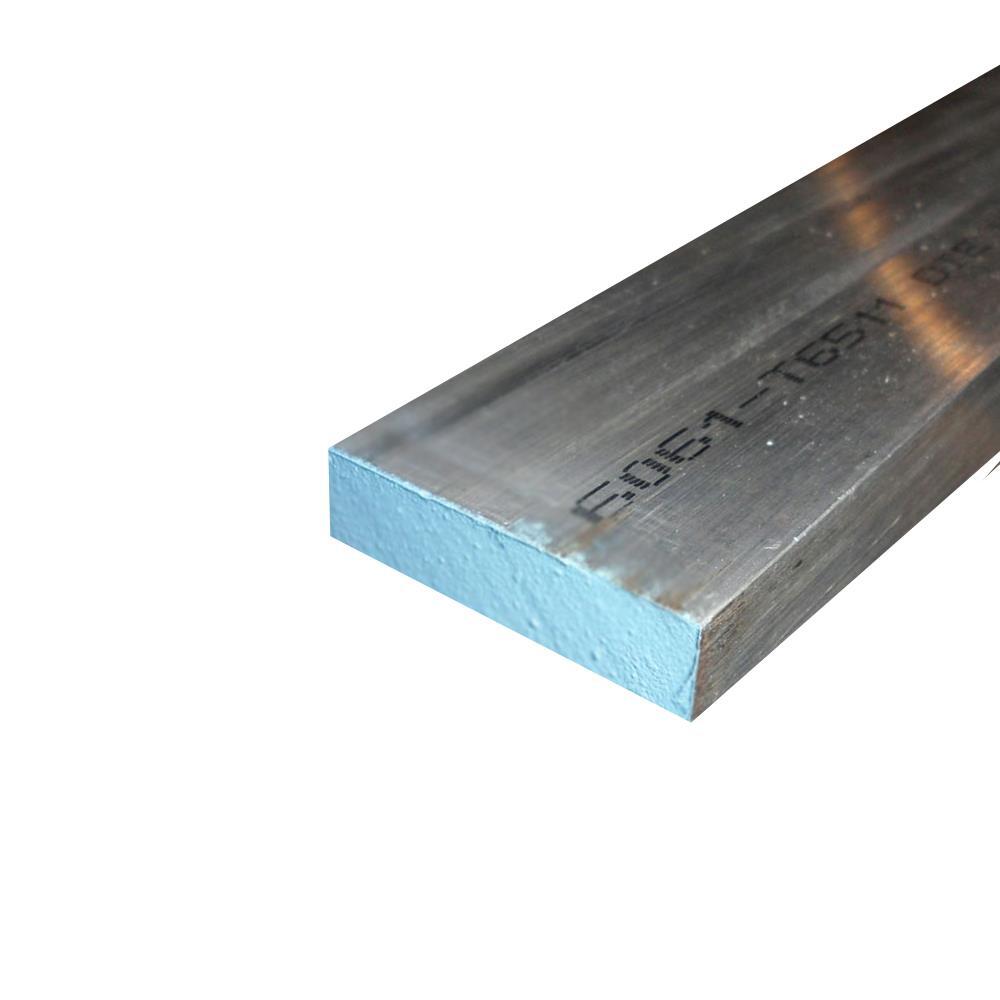 3/8″ x 1-1/4″ x 72″, 6061-T6511 Aluminum Flat Bar