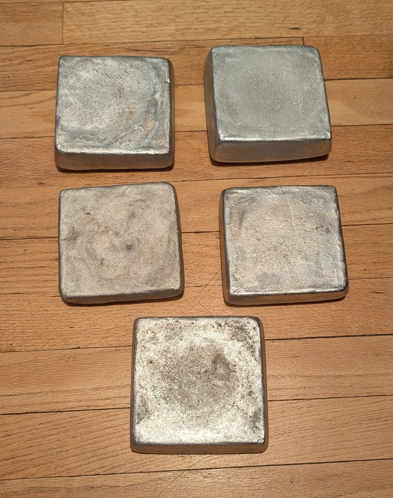 Aluminum Ingots For Casting (Hand poured) 10lbs
