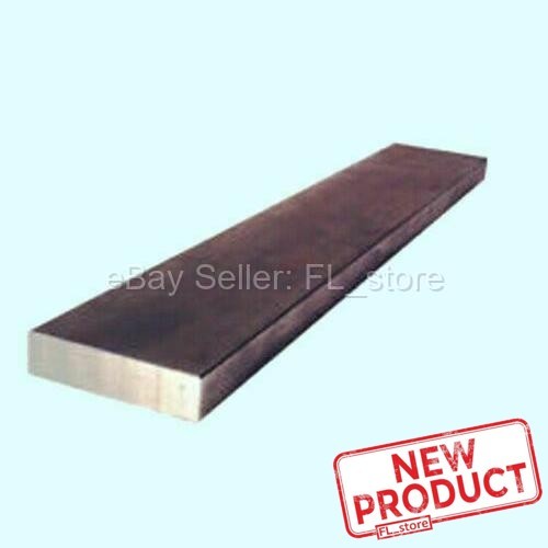 Steel Flat Bar Stock 1/4 x 3 x 6 Feet Rectangular Unpolished 1018 Alloy NEW