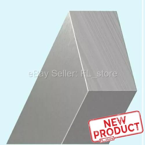 Aluminum Flat Bar Stock 1/2″ Thick x 1″ Wide x 6 Feet Long Unpolished Finish