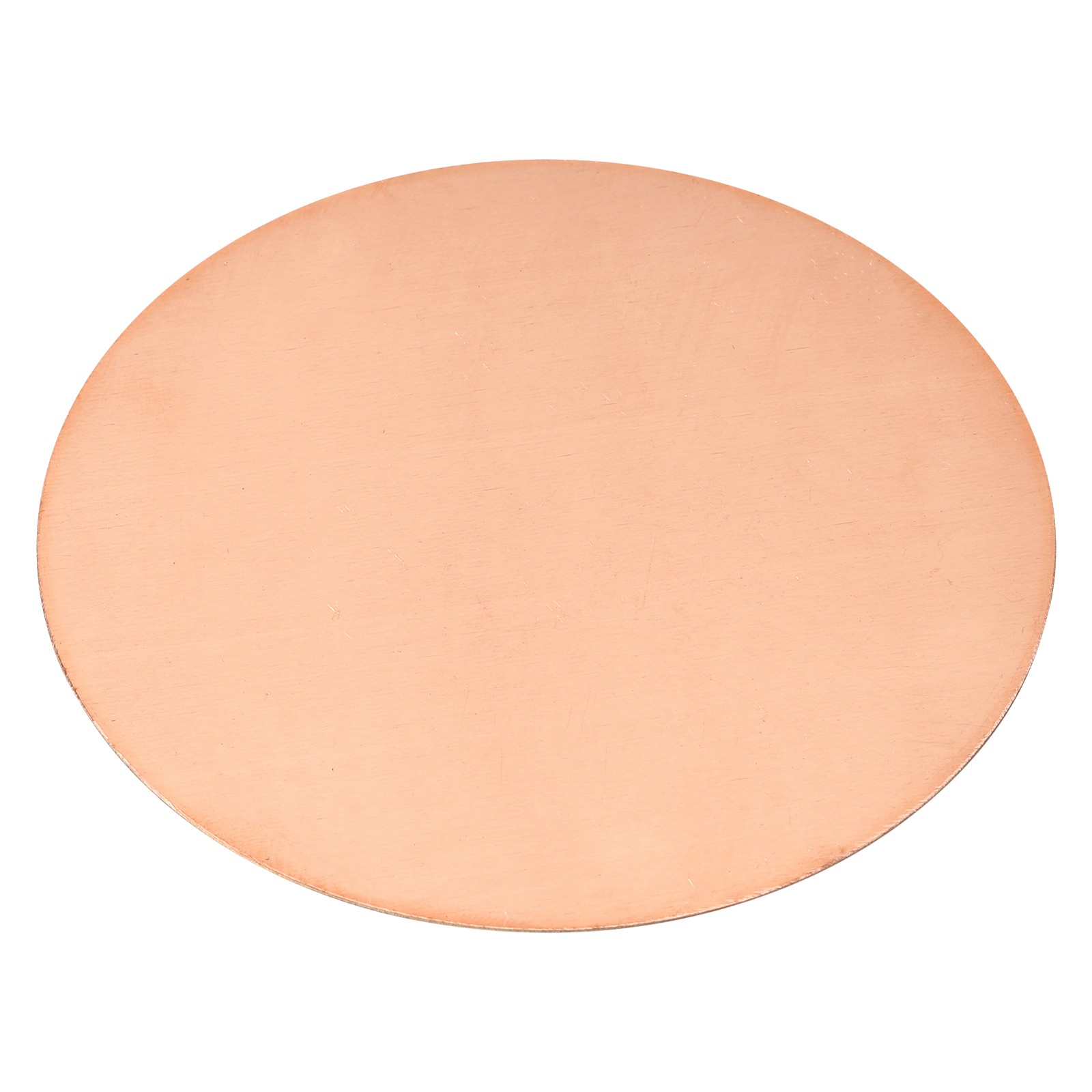 Pure Copper Sheet, 6″ x 0.04″ 18 Gauge T2 Copper Metal Round Plate