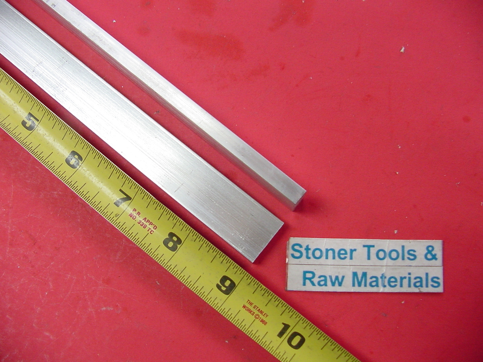 2 Pieces 1/4″ X 3/4″ ALUMINUM 6061 FLAT BAR 9″ long Solid T6511 Mill Stock New