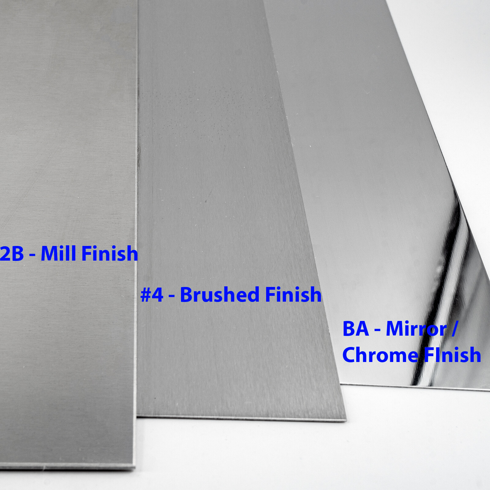 430 Stainless Steel Sheet 24GA (.025″) – 48″ x 96″ (4ft x 8ft) #4 Brushed