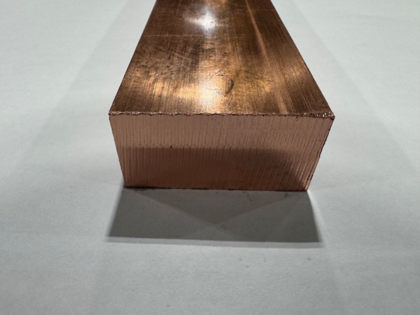 1″ x 2″ Copper 110 Flat Bar x 48 Inches Long