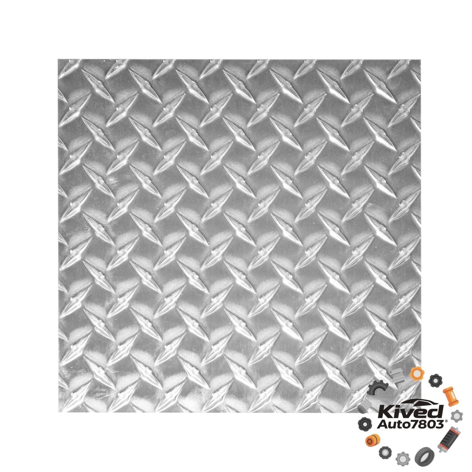 Heavy Duty Aluminum Diamond Plate 10.63×10.63″ US Stock
