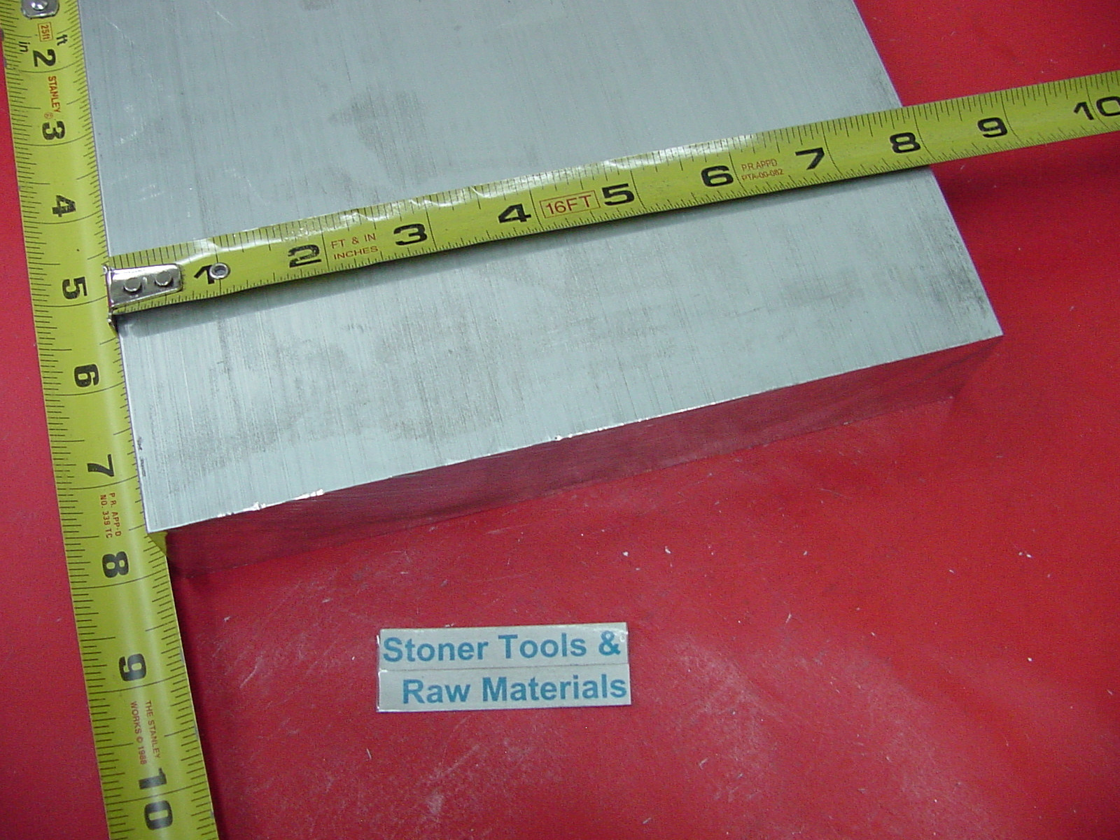 3/8″ X 8″ X 8″ ALUMINUM 6061 FLAT BAR SOLID T6511 Extruded Mill Bar Stock New