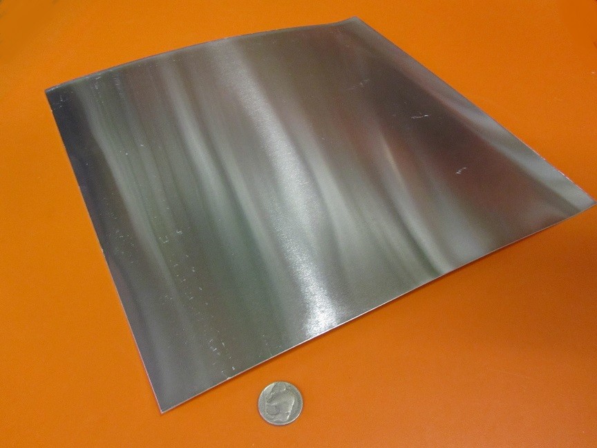 1100 Aluminum Sheet Softened (O) .063″ (1/16″) Thick x 12.0″ Wide x 12.0″ Long