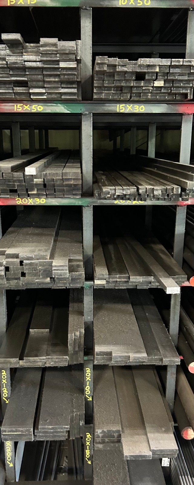 20MM X 100MM X 12″ Length Metric Steel Bar S235/1018 Cold Finished