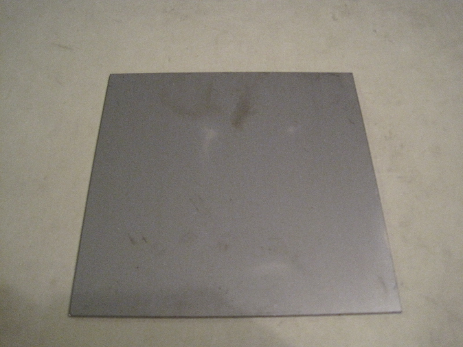 1/4″ Steel Plate, Rectangle, 4″ x 4″, A36 Mild Steel, .25 thick