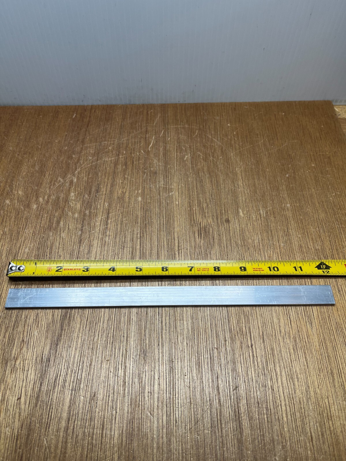 (Qty.2) 3/4″ Wide X 1/8″ Thick X 12″ Long 6063 T52 Aluminum Flat Bar Stock USA