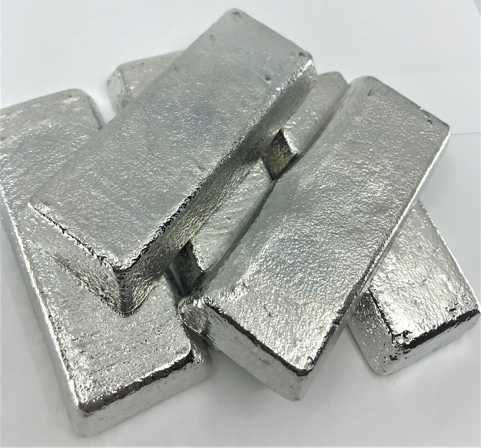 R98 Alloy Pewter Ingot 5lbs. (98%Sn, 1.5%Bi, .50%Cu) Casting 466°-590°