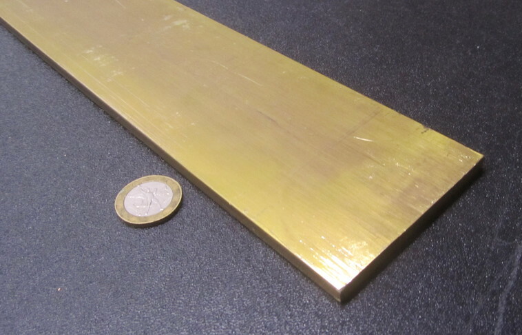 360 Brass Flat Bar 1/4″ Thick x 3.0″ Wide x 24.0″ Length