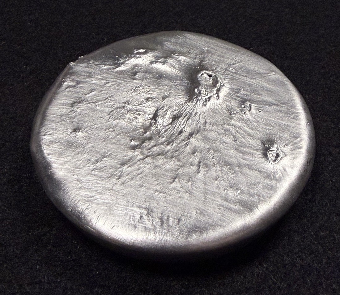 Recycled Scrap Tin Pewter 187g (6.60oz) Ingot Reloading Casting Metal Craft