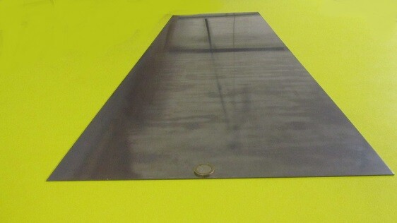 Spring Steel Shim 0.020″ Thick x 15.0″ Width x 48″ Length