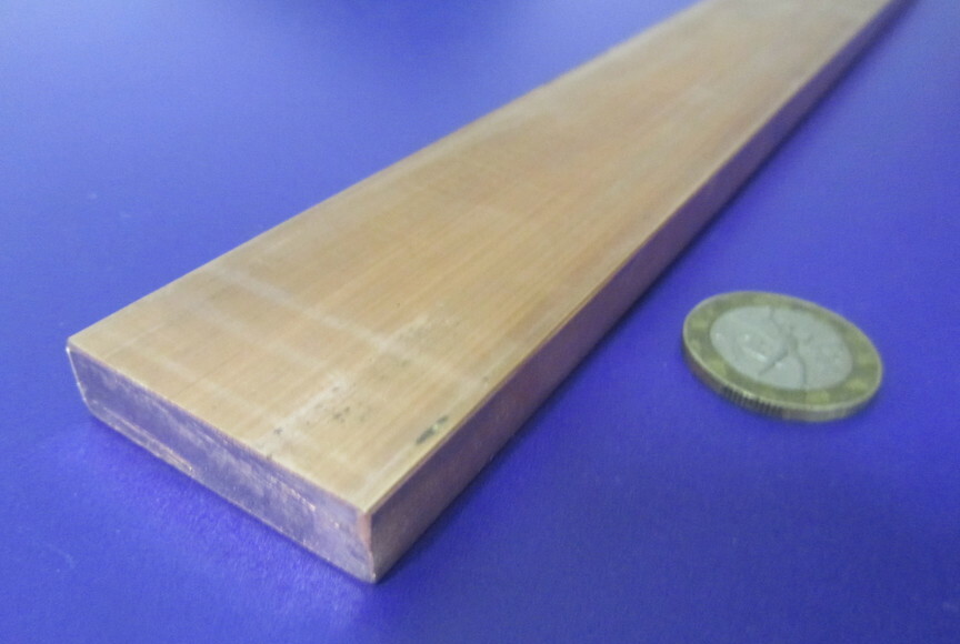 110 Copper Bar 1/2 Hard, 3/8″ Thick x 1 1/2″ Wide x 6 Ft Length